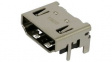 208658-1051 Right Angle HDMI Connector, Female, 19 Poles