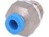 186264, Быстроразъемное соед-е; с резьбой, прямой; G 1/8"; внешняя, Festo
