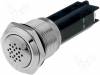 V19-220-BUZZER Переключатель: зуммер; IP50; Выводы: коннекторы 2,8x0,5мм; 360мВт