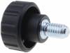 6581, Ручка регулятора; Диам:20мм; M6; 25мм; полиамид; H:16мм, ELESA+GANTER