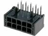 MF30-DHP1-10 Гнездо; провод-плата; "папа"; MF30; 3мм; PIN:10; THT; клипса на PCB