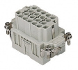 CQEF 18 CQE, 18 poles + earth, female insert, for female contacts 16A