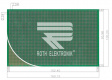 RE212-LF Prototyping board FR4 epoxy heat tin-plated