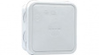 JB 2.5 WH Junction Box, 90 x 90 x 49 mm, Polypropylene, IP65, White