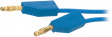 LK425-A 100CM YELLOW Test lead diam. 4 mm Yellow 100 cm 2.5 mm2 CAT I