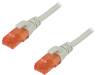 DK-1612-020 Patch cord; U/UTP; 6; многопров; CCA; ПВХ; серый; 2м