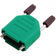 DPPK25-G-K Корпус: для разъемов D-Sub; D-Sub HD 44pin, D-sub 25pin; прямой
