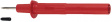 PP-115/2 BLUE Safety test probe diam. 4 mm blue