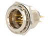 AG5MCC Гнездо; XLR mini; "папа"; PIN:5; пайка; 4А; 0,5мм2