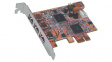 EX-16501E PCI-E x1 Card4x FireWire