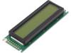 NPC1602LRU-JWT-H, Дисплей: LCD; алфавитно-цифровой; STN Positive; 16x2; LED; PIN:14, POWERTIP