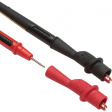 AC175 Crocodile clip set red/black, CAT IV 600 V