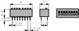 EDG101ST DIL switch THD 1P