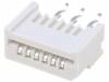 DS1020-01-06BT1 Разъем: FFC / FPC; прямой; PIN:6; NON-ZIF; THT; луженые; 20мОм; 500В