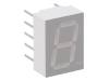 HDSP-F203 Дисплей: LED; 7-сегментный; 10мм; красный; 0,42-1,2мкд; анод; 0,4"