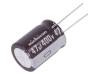 UCA2G470MHD6 Конденсатор: электролитический; THT; 47мкФ; 400ВDC; O18x25мм; ±20%