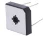 MBR2510W Однофазный выпрямительный мост; Urmax:1000В; If:25А; Ifsm:400А
