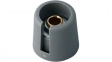A3016638 Control knob with recess grey 16 mm