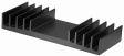 SK-19/37,5/SA Heat sink 37.5 mm 4.5 K/W black anodised