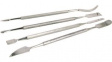 K4MPTSS Kit of Spatulas;Stainless Steel;180 mm / 175 mm / 165 mm Kit of Spatulas