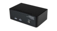 SV231DD2DUA 2-Port Dual DVI USB KVM Switch with Audio and USB Hub