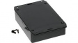 1591GSFLBK Multipurpose GPABS Enclosure, Flanged Lid, 94 x 122 x 30 mm, Black, ABS, IP54