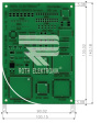RE711001-LF Laboratory card FR4 epoxy heat tin-plated
