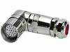 V-RC/TWUM 13/KVD 13/LBL 16+3 1000044 M23; вилка; PIN:19(3+16); "мама"; пайка; на провод; угловой 90°
