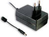 GSM25E09-P1J Блок питания: импульсный; 9ВDC; 2,77А; Вых:5,5/2,1; 25Вт; Вилка: EU