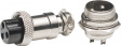 M001-3 Panel Plug nickel-plated 3P