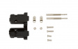 MHCCOV-25SCL-BK D-Sub plastic hood Poles 25