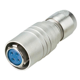 HR10-7P-4S(73), Разъем: круглый; вилка; HR10; "мама"; PIN: 4; push-pull; позолота; 2А, Hirose