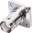 R141 292 000 BNC Straight Panel Mount Appliance socket Socket, Crimp Terminal, 50Ohm