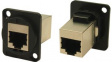 CP30225SMB Соединитель; FT; Кат:6a; экранированный; 19x24мм; Цвет: черный
