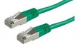 21.15.0183 Patchcord Cat 5e FTP 500 mm Green