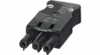 PLD E 608-CO-FS Connector, black