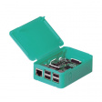 D4062105 Raspberry Case green 180 x 210 x 16 mm Polypropylene