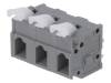 DG242V-7.62-03P-11-00AH Зажимная рейка для печатных плат; прямой; 7,62мм; на PCB; зажим