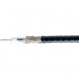 9102 BK001 [305 м] Coaxial cable   1 x0.81 mm Steel wire, copper plated (StCu) Black