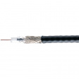 9102 BK001 [305 м] Coaxial cable   1 x0.81 mm Steel wire, copper plated (StCu) Black