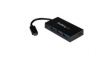 HB30C3A1CFB USB Hub, 3x USB A Socket - USB C Plug