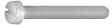 BN 1061 M3X4MM Cheese-head screws, polyamide 6.6 M3 4 mm