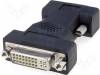 AK-320505-000-S, Адаптер; вилка D-Sub 15pin HD, гнездо DVI-I (24+5), ASSMANN