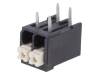 DG212R-THR-3.5-02P-13-00AH Зажимная рейка для печатных плат; угловой 90°; 3,5мм; на PCB