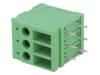 DG107R-6.35-03P-14-00AH Зажимная рейка для печатных плат; угловой 90°; 6,35мм; на PCB