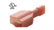 RND 465-00695 [50 шт] Blade Connector Nylon Red 6.3 x 0.8 mm Pack of 100 pieces