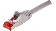 PB-SFTP6-15-T Patch cable CAT6 S/FTP 15 m Grey