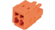 734-202 Pluggable Terminal Block Plug, 3.81mm, 1.5mm\x1a, 2 Poles