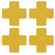 104469 Floor Corner Marks, Crosses PU=1 PAK