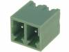 15EDGVC-3.81-02P-14-00A(H), Разъемный клеммник; гнездо; "папа"; 3,81мм; прямой; 7А; THT, DEGSON